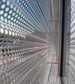 Перфорированный стеновой профнастил